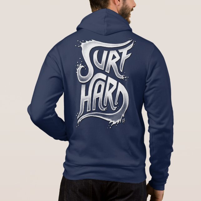 Sudadera Surf Hard (Reverso)