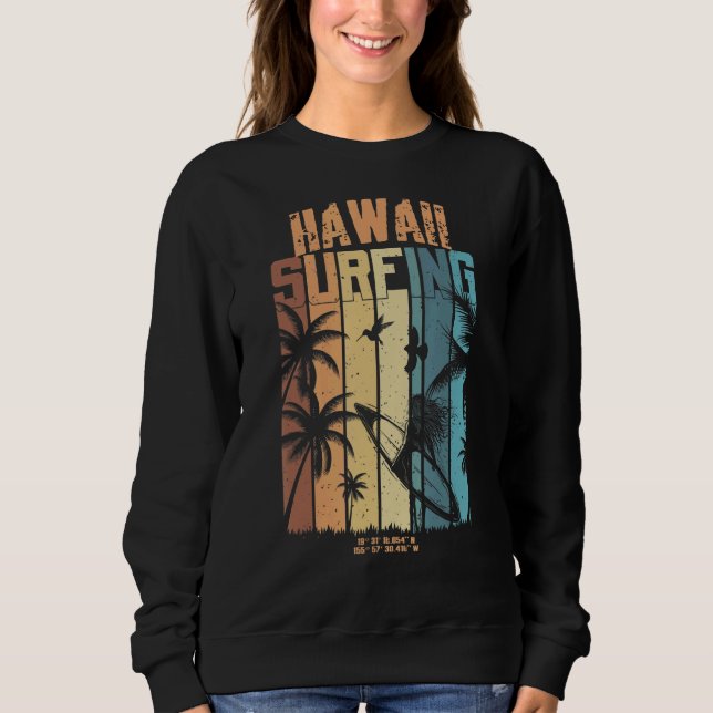 Sudadera Surf Hawaii 3 (Anverso)