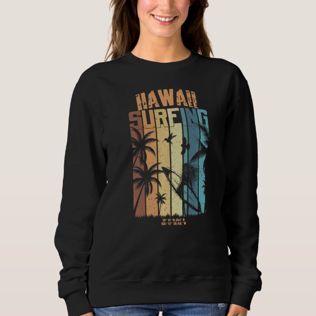 Sudadera Surf Hawaii 3 (Anverso)