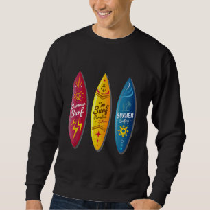 Sudadera Surf Hawaii Tablas de Surf de las Islas Hawaianas