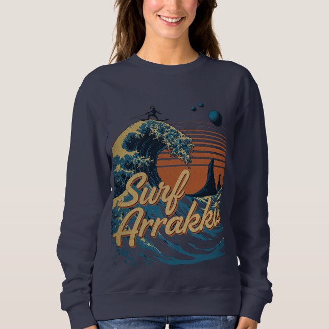 Sudadera Surf las dunas de Arrakis (Anverso)