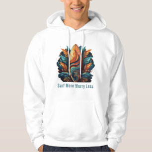 Sudadera Surf Más Preocupación Menos
