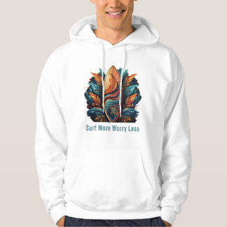 Sudadera Surf Más Preocupación Menos