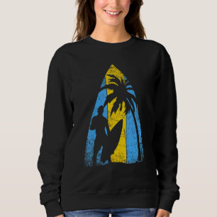 Sudadera Surf Ocean Water Sport Surfer Surfboard Tropical S