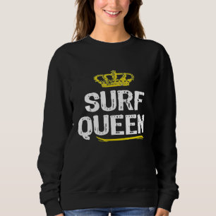 Sudadera Surf Queen Women Chicas se divierte con el surf