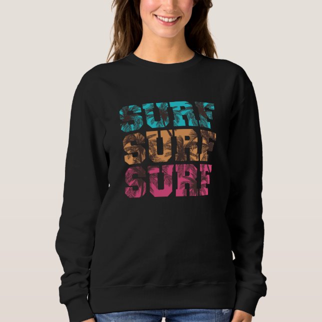 Sudadera Surf Surf Surf (Anverso)