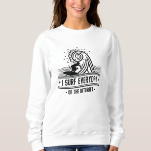 Sudadera Surf Todos Los Días En Internet