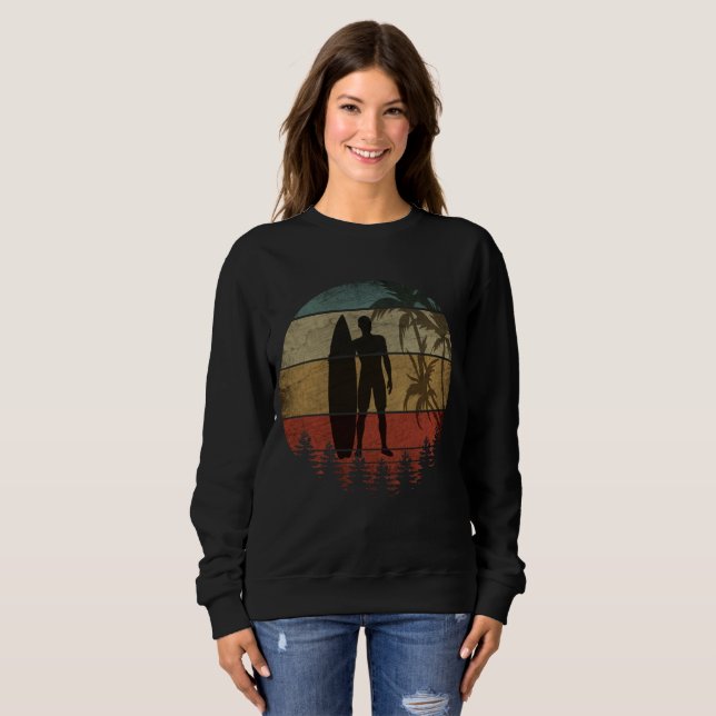 SUDADERA SURF VINTAGE (Anverso completo)
