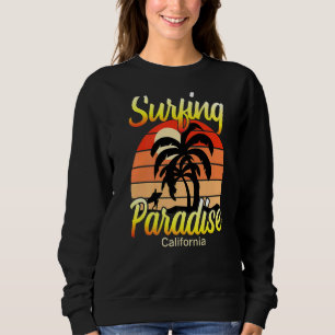 Sudadera Surf Y Vacaciones De Verano En El Paraíso Del Surf