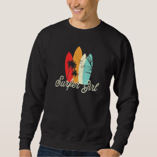 Sudadera Surfboard Retro Chica