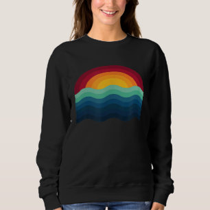Sudadera Surfboard Surfboard Sunset Surf Surfing Wakeboard