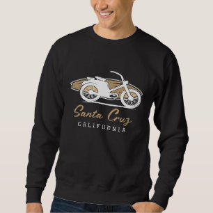 Sudadera Surfer Best Surf Spots Santa Cruz California