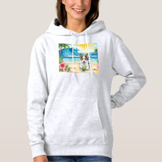 Sudadera Surfer Dog Sweatshirt: Fun in the sun