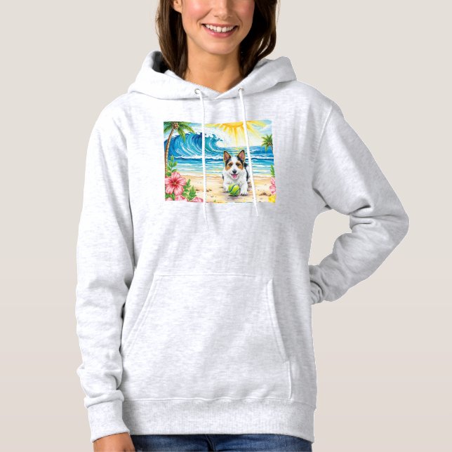 Sudadera Surfer Dog Sweatshirt: Fun in the sun (Anverso)