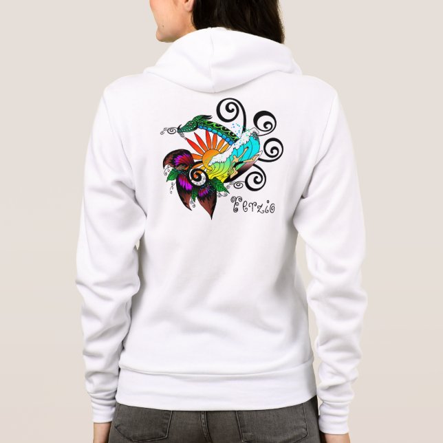 Sudadera Surfer Dude Personalizado (Reverso)