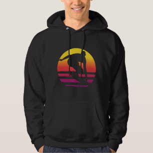 Sudadera Surfer Retro Surfing Sunset