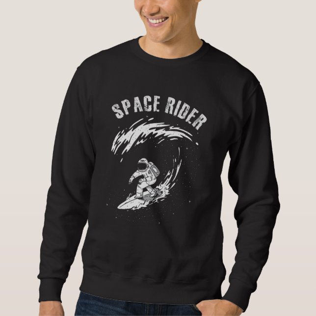 Sudadera Surfing Astronauta Space Rider (Anverso)