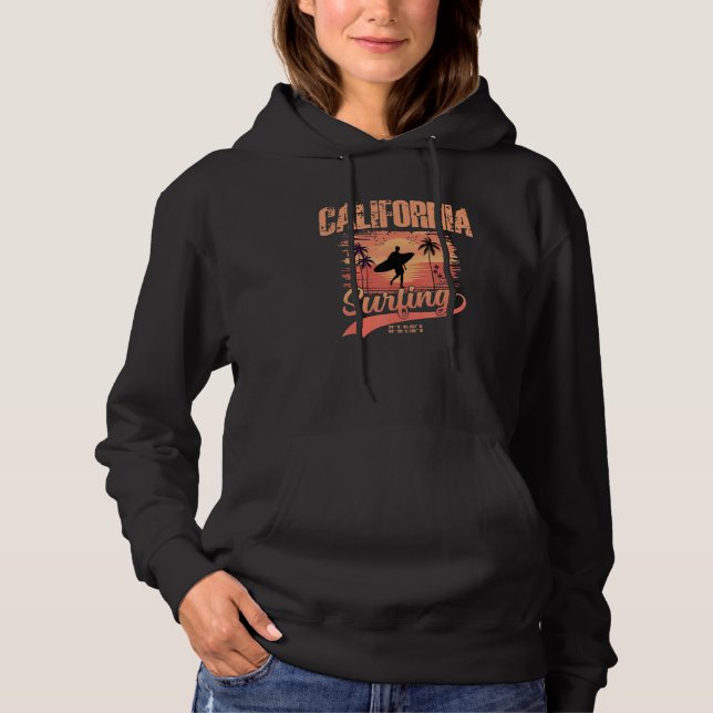 Sudadera Surfing de California 1 (Anverso)