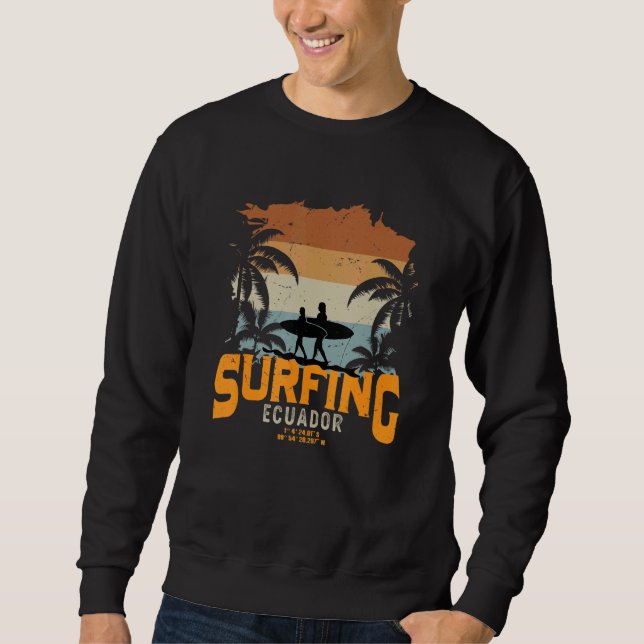 Sudadera Surfing Ecuador 1 (Anverso)