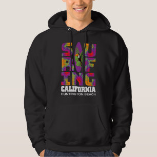 Sudadera Surfing Huntington Beach California Surf Cali Beac