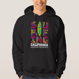 Sudadera Surfing Huntington Beach California Surf Cali Beac