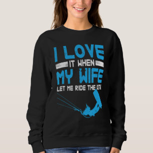 Sudadera Surfing Husband Kite Surfing Kiteboarding