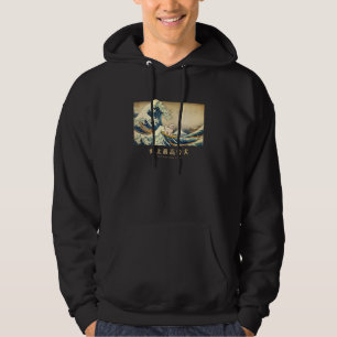 Sudadera Surfing maltés Ola Kanagawa Perro Japonés