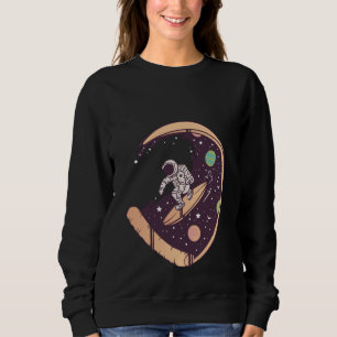Sudadera Surfing Pizza Planet Astronauta Espacial Nave Espa