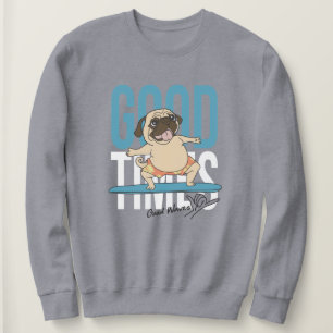 Sudadera Surfing Pug