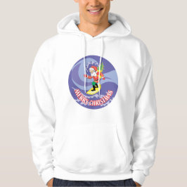 Sudadera Surfing Santa Dude