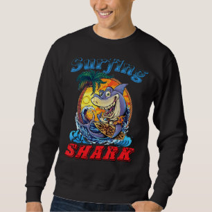 Sudadera Surfing Shark