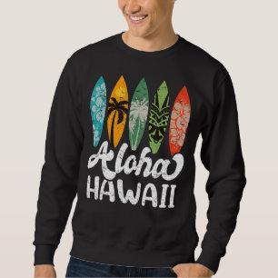 Sudadera Surfing Surfboard Surf Beach Vacation Aloha Beach