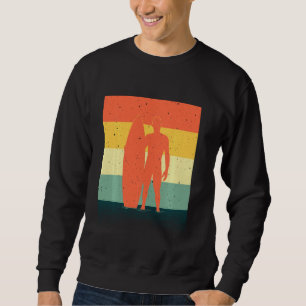 Sudadera Surfista Guay Para Hombres Boys Retro Surfboard Be