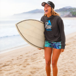Sudadera Surfista mujer temerosa de no hacer surf femenino
