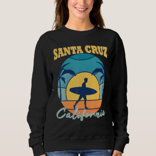 Sudadera Surfista retro vintage Palm Beach California Santa