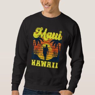 Sudadera Surfista Tropical Sunset Hawaiano Summer Aloha Mau