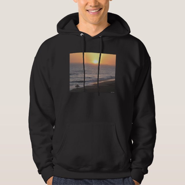 Sudadera Surfistas al atardecer (Anverso)