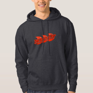 Sudadera Surf's Up ondas rojas y capucha marina
