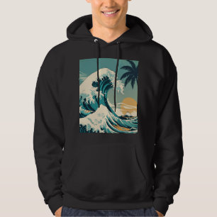 Sudadera Surf's Up Retro Wave Design Classic California