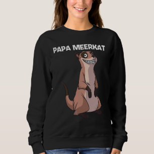 Sudadera Suricata Linda Para Hombres Chicos Papá Suricata M
