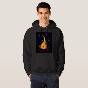 Sudadera "Surreal Flame Vector Art - 4K Render para -
