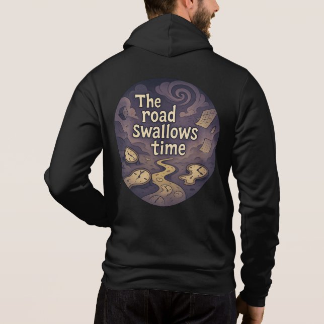 Sudadera Surreal Time Vortex Graphic TeeT-Shirt Hoodie (Reverso)