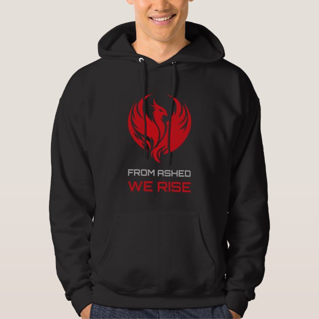 Sudadera Survival Resilience Phoenix Warrior Symbol (Anverso)