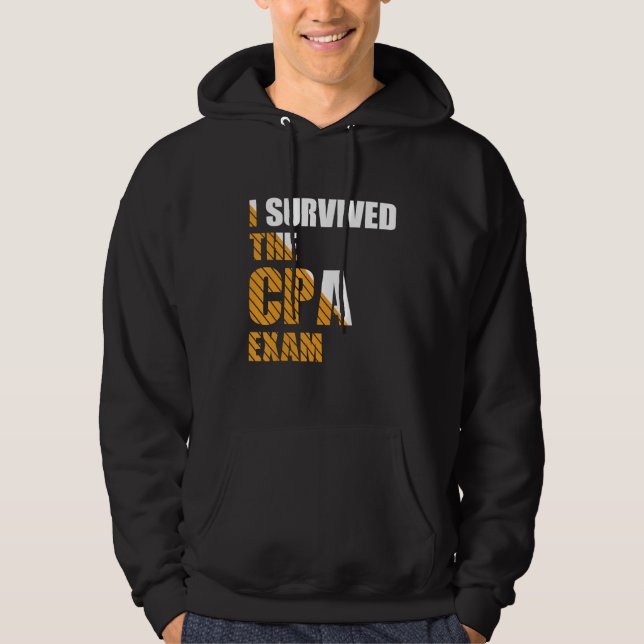 Sudadera Survived The CPA Exam Certified Accountant (Anverso)