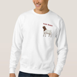 Sudadera Sus cabras Boer de granja