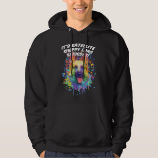 Sudadera Sus Orejas Satélite Sheppy Sábado  Pastor Alemán