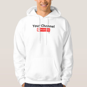 Sudadera Suscripción personalizada al canal