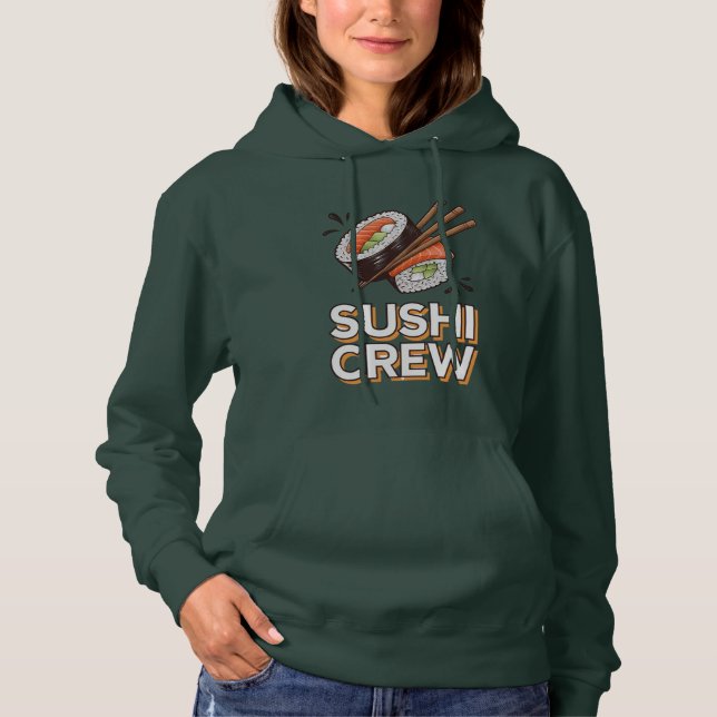 Sudadera Sushi Crew (Anverso)