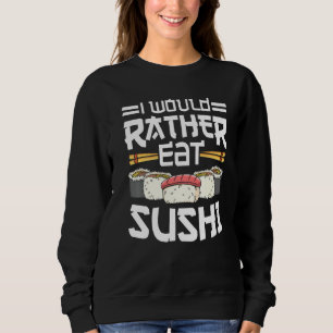 Sudadera Sushi de comida japonesa más que comer Premium
