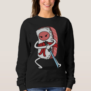 Sudadera Sushi japonés samurai cute sushi